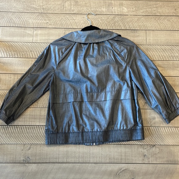 Lightweight Charcoal Grey & Silver Jacket - Picture 5 of 5